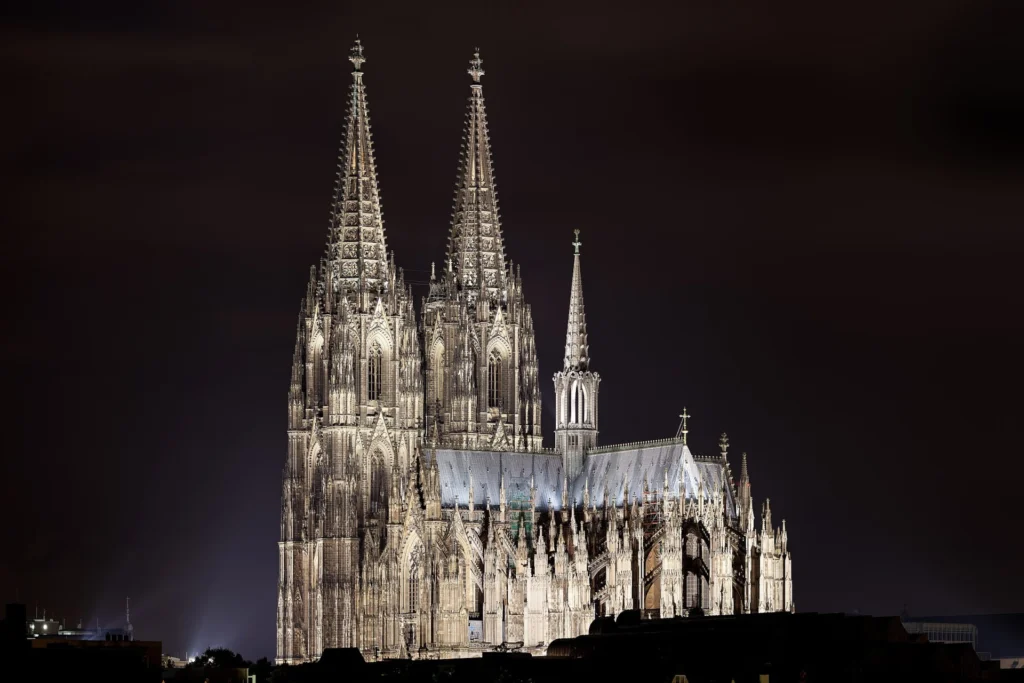 Nachtaufnahme Dom Köln